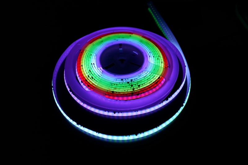 8MM/10MM-12V/24V -576灯 幻彩cob灯带